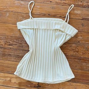 Vintage 90s yellow tank top